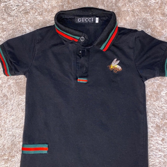 boys gucci polo shirt